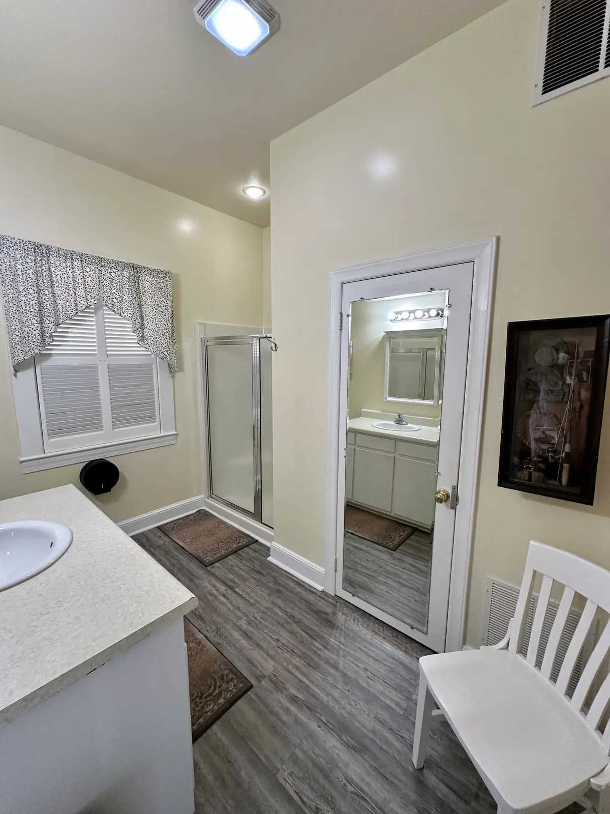Clean bathhouse interior